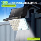 2pack 184 LED Solar Motion Lights Outdoor, Solar Wall Lights Outdoor Waterproof - Image 6