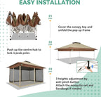 COBIZI 13x13 FT Pop up Gazebo on Clearance - Image 6