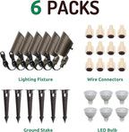 Lumina Lighting® 4W Landscape lighting 12V Landscape Lights Low Voltage - Image 2
