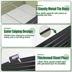 Galvanized Raised Garden Bed Kit Outdoor Patio, Deep Root Box Planter - Image 4