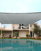 Quictent 16X16FT Square Sun Shade Sail Canopy 185G HDPE by QUICTENT