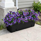 Fake Artificial Flowers for Outdoors Decoration, 4 Bundles Silk Faux Spring - Image 5