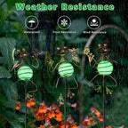 3 Pack Decorative Garden Stakes, Frog Waterproof Metal Spring Decor, Outdoor - Image 5
