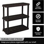 Oskar Heavy Duty Plastic Storage Shelves- - Image 7