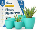Lifemaster Planter Pots with Drainage Holes by LIFEMASTER