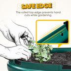 KING BIRD Raised Garden Bed Kit 2025 Upgraded 10-Minute Assembly Galvanized - Image 8
