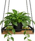 Plant Hanger Indoor, 11.8" Wooden Hanging Plant Holder by Lilybud--lily