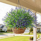 HyeFlora 20 Bundles Artificial Fake Outdoor Plants Flowers - Image 7