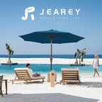 JEAREY 9FT Outdoor Patio Umbrella Outdoor Table Umbrella - Image 6