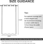 RYB HOME Extra Wide Outdoor Curtains - Image 8