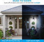 TORCHSTAR Dusk to Dawn Light Bulbs Outdoor, Sensor A19 LED Light Bulb, Auto - Image 2