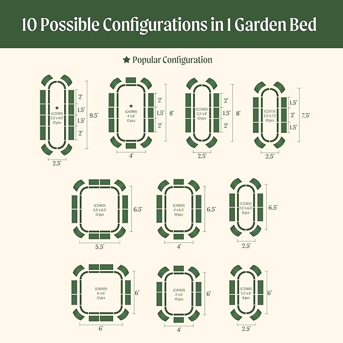 Vego garden Raised Garden Bed Kit, Terra Cotta - Image 3