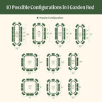 Vego garden Raised Garden Bed Kit, Terra Cotta - Image 3