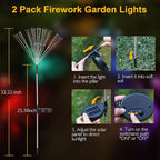 SUNNEST Solar Lights Outdoor, 150 LED Firework Light - Image 5