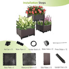 Raised Garden Bed with Legs Planters - Image 5