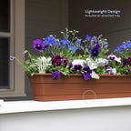 Bloem Dura Cotta Window Box Planter: 30" - Image 2