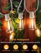 50FT Outdoor String Lights, Patio Lights - Image 3