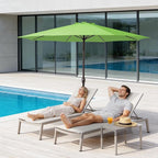 MEWAY 12ft Patio Umbrella Outdoor Table Umbrellas - Image 3
