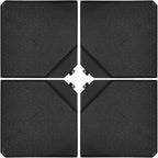 Tangkula 4PCS Patio Cantilever Offset Umbrella Base Weight Stand, 238lbs Square by TANGKULA