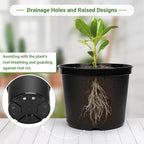 GREANER 5 Gallon Pots for Plants, Plastic Seed Starting Container for Succulents - Image 4