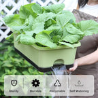 Window Box Planter 6 Pcs, 17 Inches Rectangle Flower Pots - Image 2