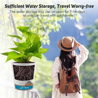 8-Inch Plant Pots, Self-Watering Planters - Image 6
