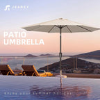 JEAREY 9FT Outdoor Patio Umbrella Market Umbrella - Image 7