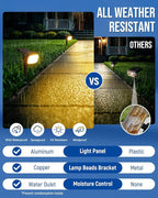 Solar Spot Lights Outdoor IP67 Waterproof 6 Pack, 63 LED 3 Modes Solar - Image 6