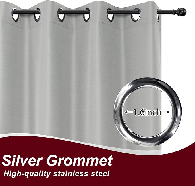 HolidayIdeas Grommet Outdoor Curtains - Image 2