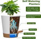 Self Watering Pots, 4 inch Flower Pots - Image 4