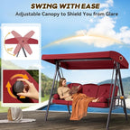 3 in 1 Outdoor Porch Swing - Image 3