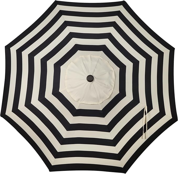 Blissun 9' Outdoor Patio Umbrella, Outdoor Table Umbrella, Yard Umbrella - Image 5