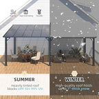 AECOJOY 20' x 8' Outdoor Gazebo - Image 2