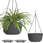 T4U 12 Inch Large Hanging Planters by T4U