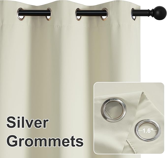 RYB HOME Extra Wide Outdoor Curtains - Image 4
