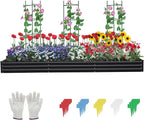 12×4×1ft Galvanized Metal Raised Garden Bed, Metal Planter Kit Box Outdoor by SONFILY