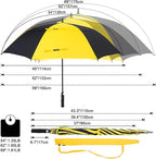 G4Free 47/54/62/68/72 Inch Automatic Open Golf Umbrella Oversize Extra Large - Image 6