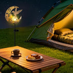 JOBOSI Solar Moon Hummingbird Decorative Light Gift Portable Decorative Ground - Image 7