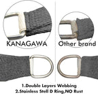 KANAGAWA Sun Shade Sail 12'x12'x17' Dark Gray Triangle UV Block Canopy Awning - Image 3