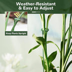 15-Pack Adjustable Plant Support Stakes - Image 4