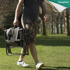 SUNNYFEEL Camping Directors Chair, Heavy Duty, Oversized Portable Folding Chair - Image 2