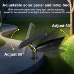 Boajuna Solar Spot Light Outdoor, Solar Landscape Spotlight Waterproof Security - Image 3
