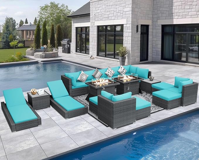 NICESOUL 18 Piece Outdoor Sectional - Image 2
