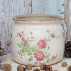 Decorative Pots Spring Decor, Pastel Floral Ceramic Garden Pots - Image 8