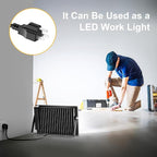 Onforu 200W Flood Lights Outdoor, 19000lm Bright LED Work Light - Image 5