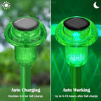St Patricks Day Decorations Solar Lights Outdoor Pathway Waterproof 8 Pack - Image 3