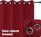 BONZER Outdoor Curtains for Patio Waterproof Thick Privacy Wide Grommet Light - Image 2