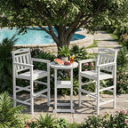 Ciokea Heavy Duty Bar Height Chair, 380lbs Outdoor Adirondack Tall Bar Chair - Image 4