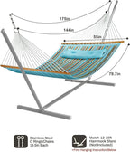12 FT Double Quilted Fabric Hammock - Image 3