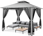 COBIZI Gazebo 10x10 Heavy Duty Gazebos - Image 9
